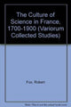 Book cover of: Culture of Science in France, 1700–1900