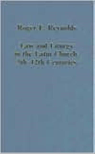 Book cover of: Law and Liturgy in the Latin Church, 5th-12th Centuries