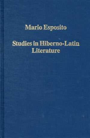 Studies in Hiberno-Latin Literature