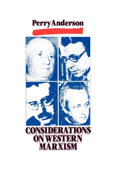 Book cover of: Considerations on Western Marxism. By: Perry Anderson