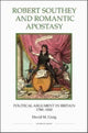 Book cover of: Robert Southey and Romantic Apostasy. By: David M. Craig