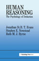 Book cover of: Human Reasoning. By: Ruth M.J. Byrne