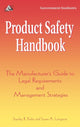 Book cover of: Product Safety Handbook