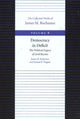 Book cover of: Democracy in Deficit -- The Political Legacy of Lord Keynes. By: James M. Buchanan