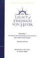 Book cover of: Legacy of Friedrich von Hayek -- Lecture Series