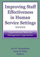 Book cover of: Improving Staff Effectiveness in Human Service Settings