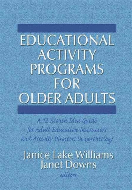 Book cover of: Educational Activity Programs for Older Adults