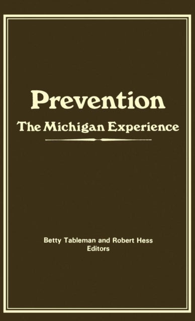 Book cover of: Prevention