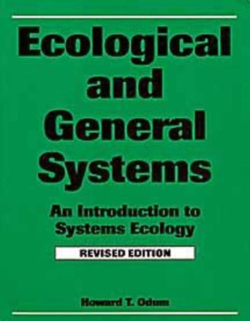 Book cover of: Ecological and General Systems