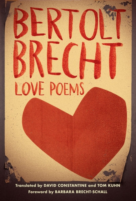 Book cover of: Love Poems. By: Bertolt Brecht