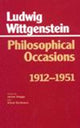 Book cover of: Philosophical Occasions: 1912-1951