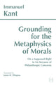 Book cover of: Grounding for the Metaphysics of Morals