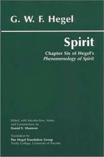 Book cover of: Spirit