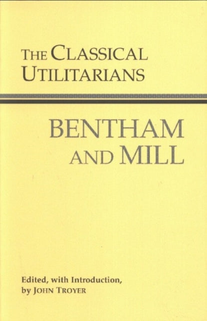 Book cover of: Classical Utilitarians. By: Jeremy Bentham