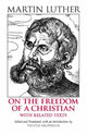 Book cover of: On the Freedom of a Christian. By: Martin Luther