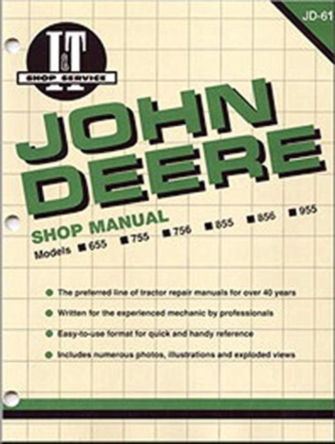 Book cover of: John Deere SRS 655 755 756 855 856&955