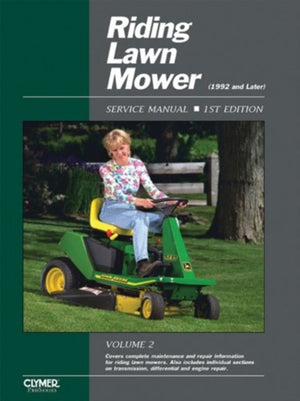 Riding Lawn Mower Service Manual