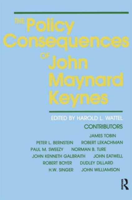 Book cover of: Policy Consequences of John Maynard Keynes