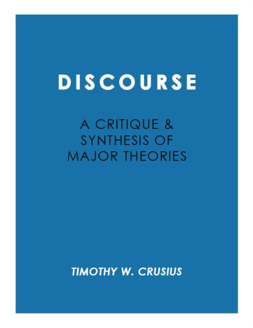 Book cover of: Discourse: Critique and Synthesis