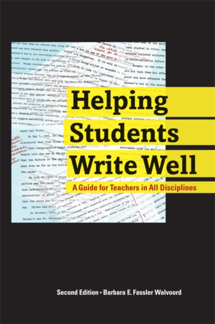 Book cover of: Helping Students Write Well