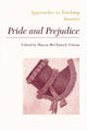 Book cover of: Approaches to Teaching Austen's Pride and Prejudice