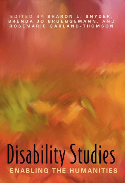 Book cover of: Disability Studies