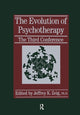 Book cover of: Evolution Of Psychotherapy. By: Jeffrey Zeig