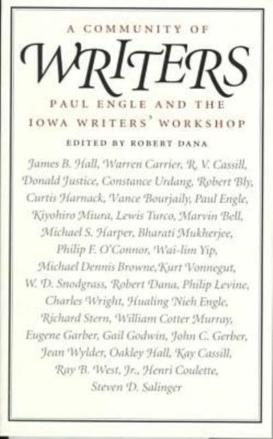 Book cover of: Community of Writers. By: Robert Dana