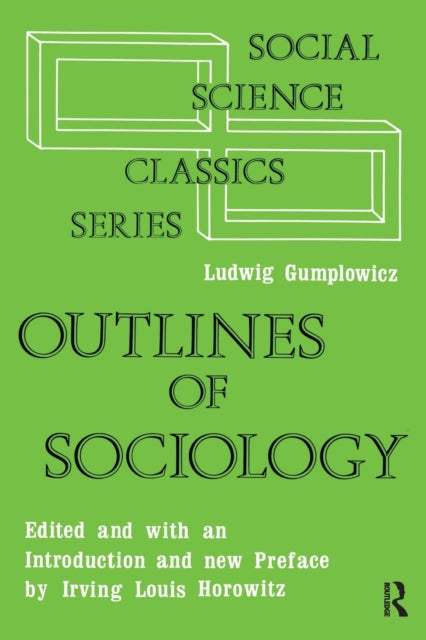Book cover of: Outlines of Sociology