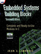 Book cover of: Embedded Systems Building Blocks. By: Jean J. Labrosse