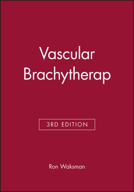 Book cover of: Vascular Brachytherap. By: Ron Waksman