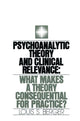 Book cover of: Psychoanalytic Theory and Clinical Relevance