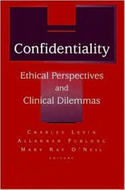 Book cover of: Confidentiality. By: Charles D Levin