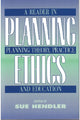 Book cover of: Planning Ethics. By: Sue Hendler