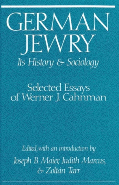 Book cover of: German Jewry