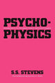 Book cover of: Psychophysics