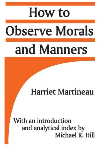Book cover of: How to Observe Morals and Manners