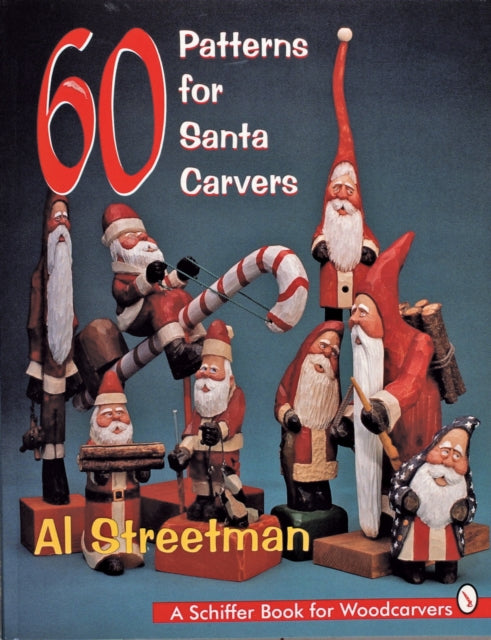 Book cover of: 60 Patterns for Santa Carvers
