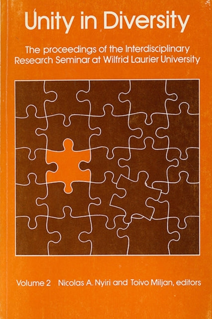 Book cover of: Unity in Diversity. By: N.A. Nyiri