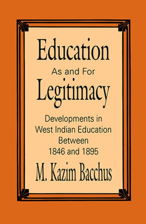 Education As and for Legitimacy