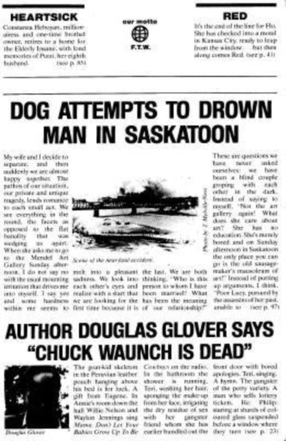 Book cover of: Dog Attempts to Drown Man in Saskatoon
