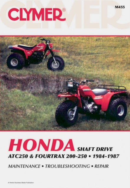 Book cover of: Honda ATC250 & Fourtrax 200-250 (1984-1987) Service Repair Manual