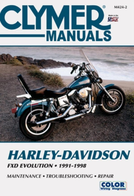 Book cover of: Harley-Davidson FXD Evolution Motorcycle (1991-1998) Clymer Repair Manual. By: Clymer Publications