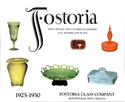 Book cover of: Fostoria Fine Crystal and Colored Glassware