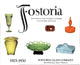 Book cover of: Fostoria Fine Crystal and Colored Glassware