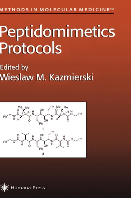 Book cover of: Peptidomimetics Protocols