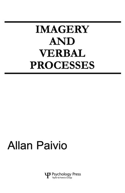 Book cover of: Imagery and Verbal Processes. By: A. Paivio