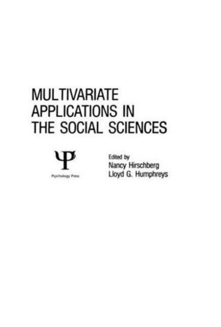Book cover of: Multivariate Applications in the Social Sciences
