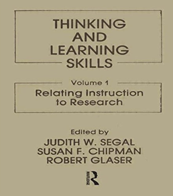 Book cover of: Thinking and Learning Skills