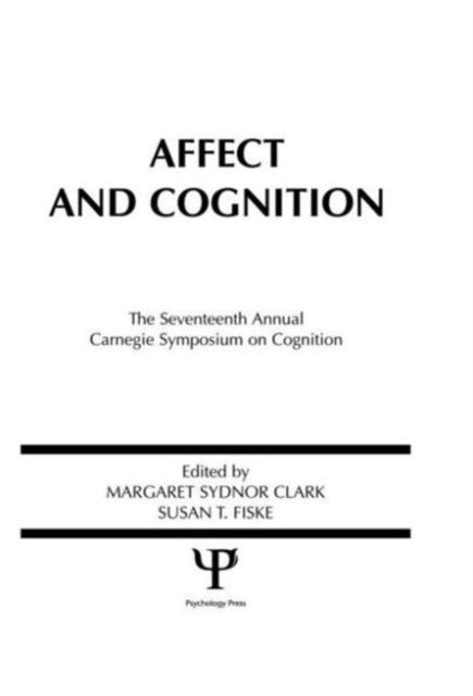 Book cover of: Affect and Cognition